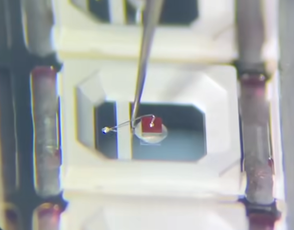 Silver Wires LED Chip