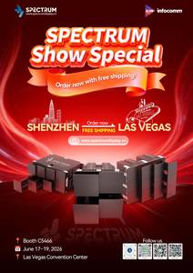[InfoComm 2026 Preview] SPECTRUM Brings Three Spatial Visual Masterpieces to Las Vegas!