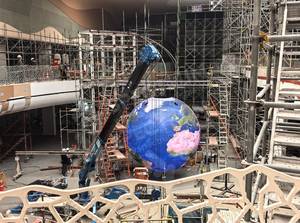 Landmark Visual Feast! Spherical LED Screen Project at Siam Paragon Bangkok