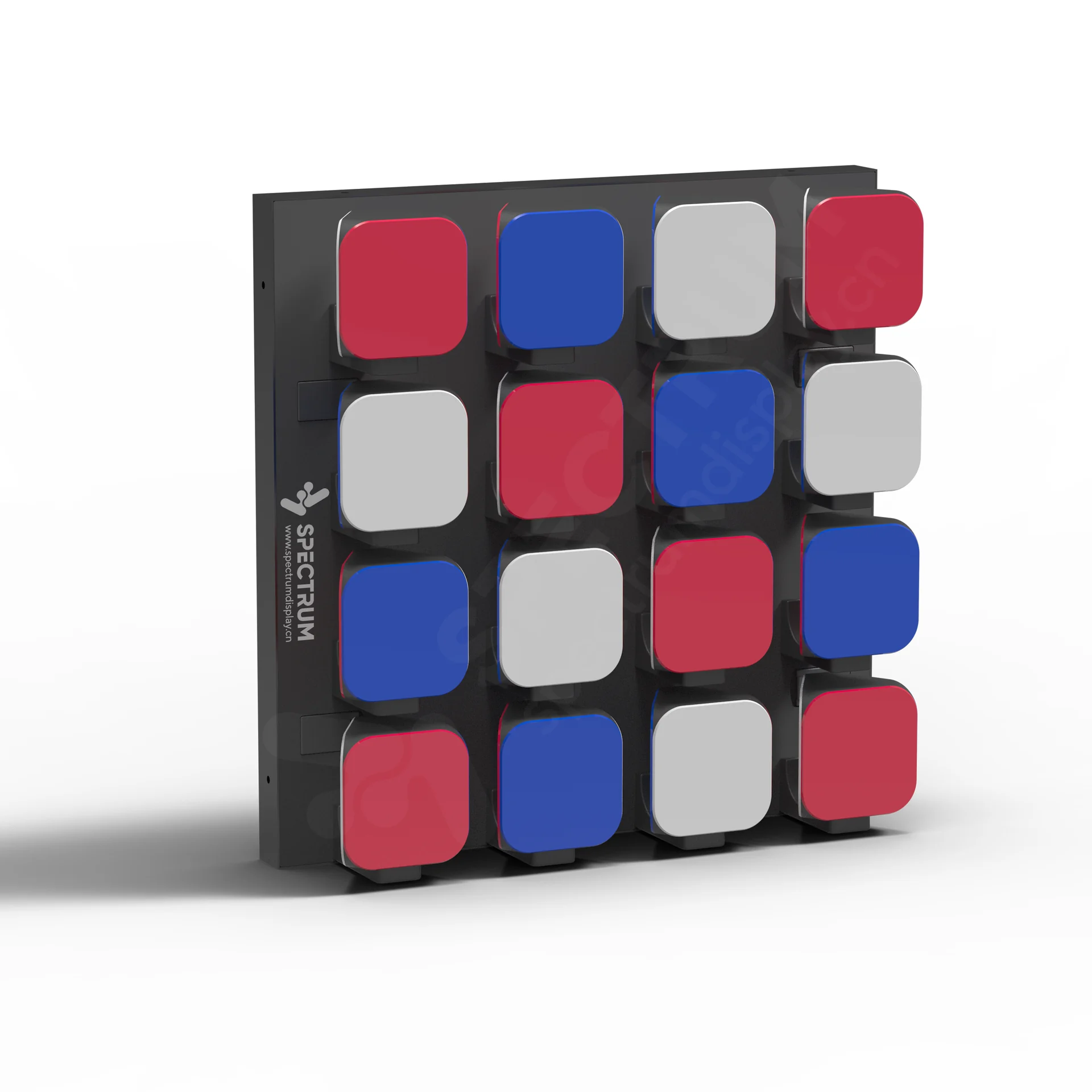 Spectrum Flip Matrix SPFM-100 - three-sided mechanical flip system with customizable front colour and pattern