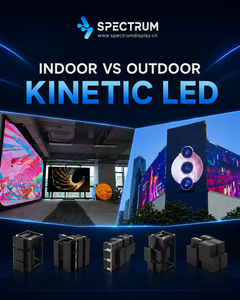 Indoor vs Outdoor Kinetic LED Displays: How to Choose the Right Solution? SpectrumDisplay Product Portfolio Guide