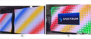 Spectrum Display 3D kinetic LED installation