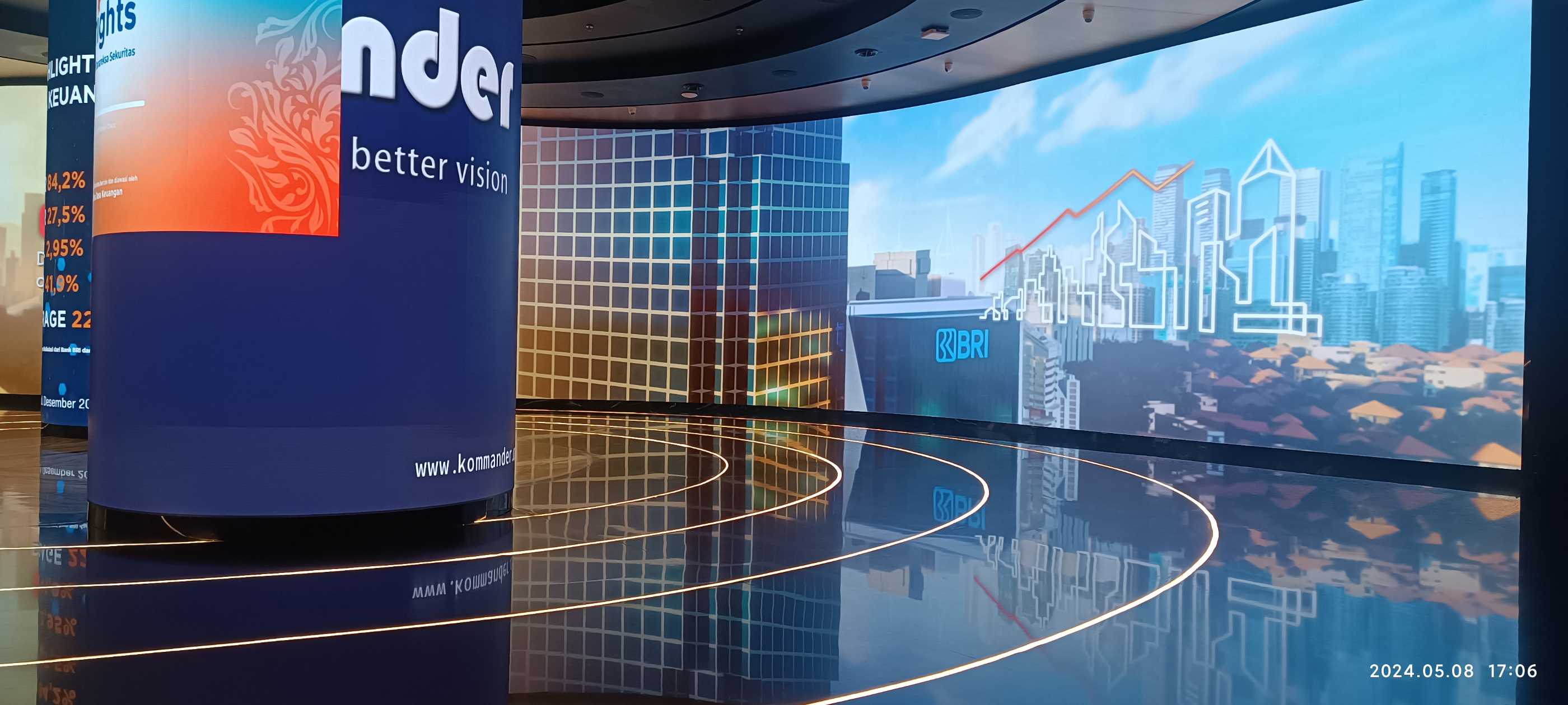 Arctic Fox Series P1.5 Project for Bank Rakyat Indonesia