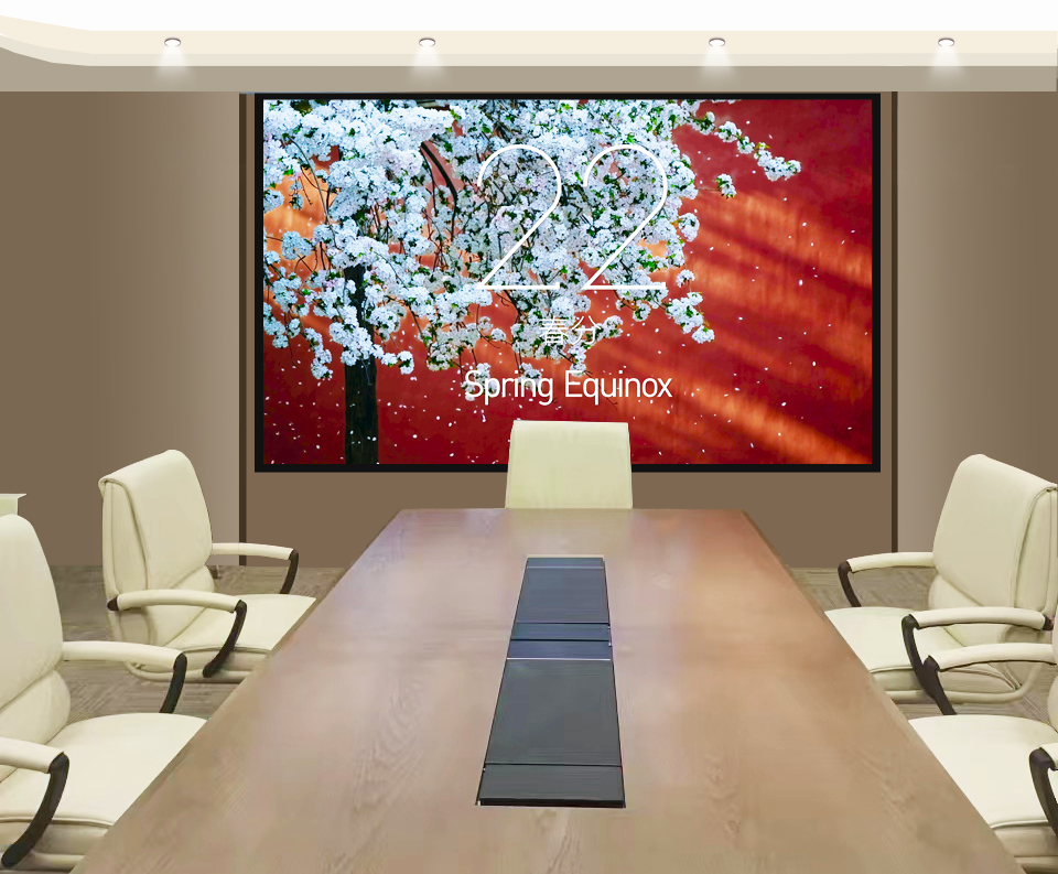 Hummingbird Series Fine Pitch Indoor Display P0.9 Project for the Meeting Room of Shanghai China