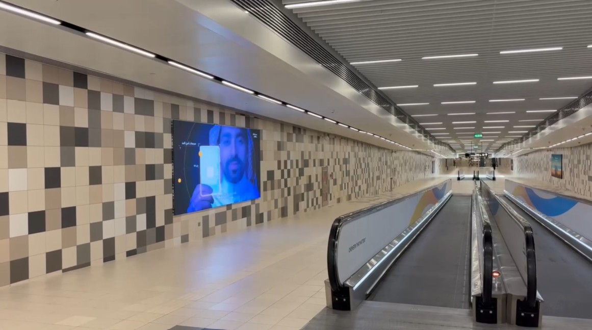 Hummingbird Series Fine Pitch Indoor Display P1.875 Project - Sabic Metro Station 