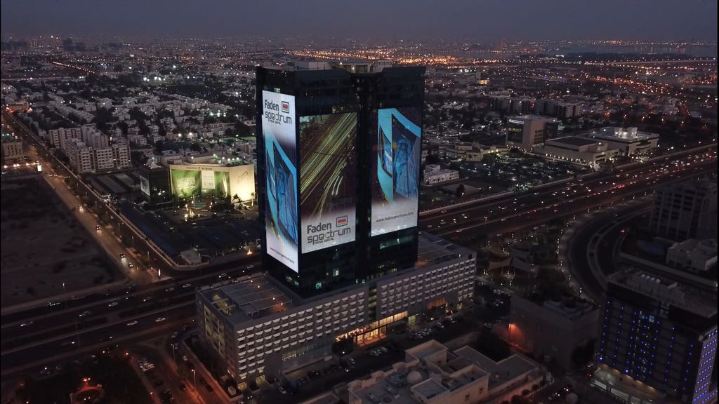 Kingdom Tower Building 3 Riyadh LED Display Project